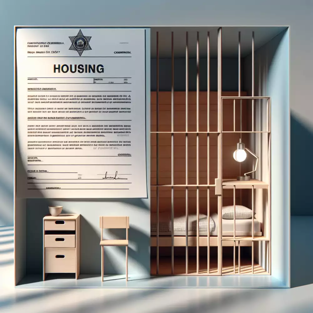 příslib bydlení pro vězně vzor